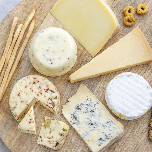 Assortiment de fromages italiens